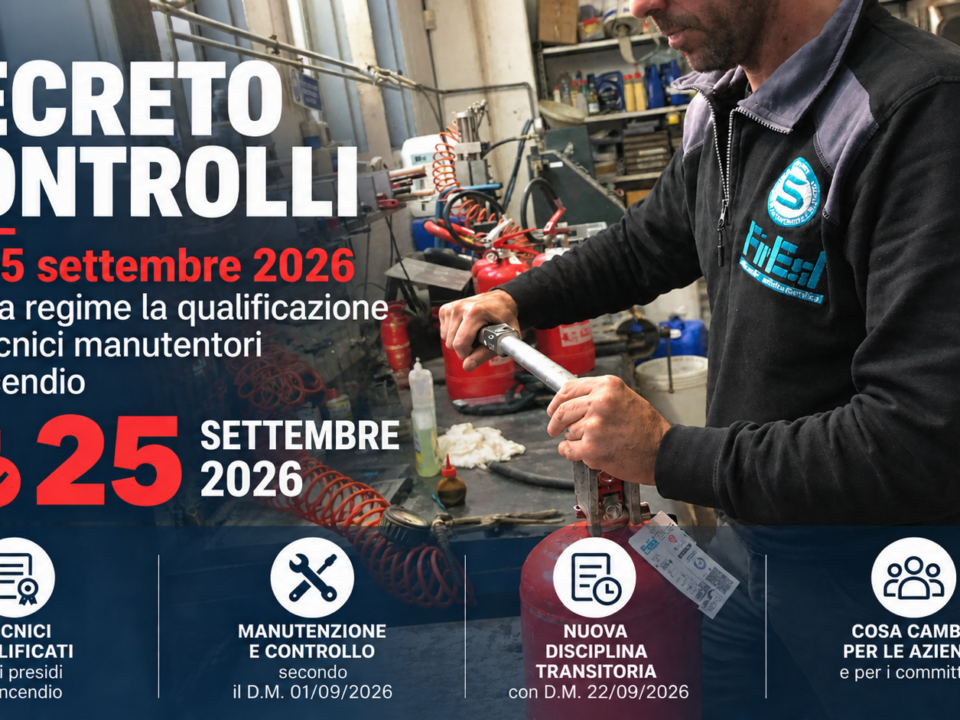 Decreto Controlli - Tecnico Manutentore Qualificato